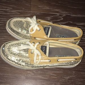 Sperry Sparkle boat shoes